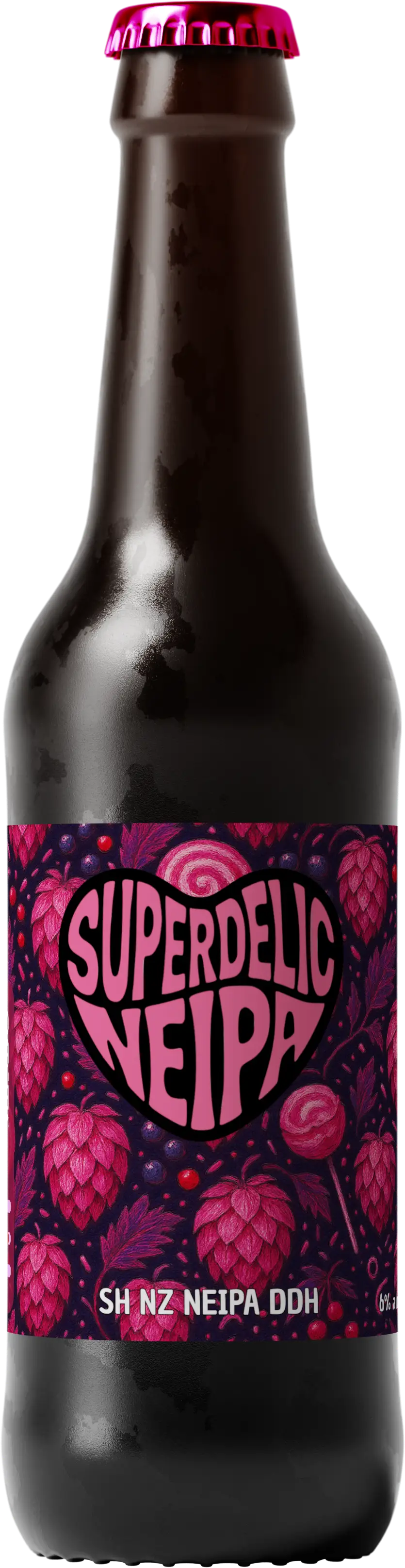 Bouteille Superdelic NEIPA de Bravell