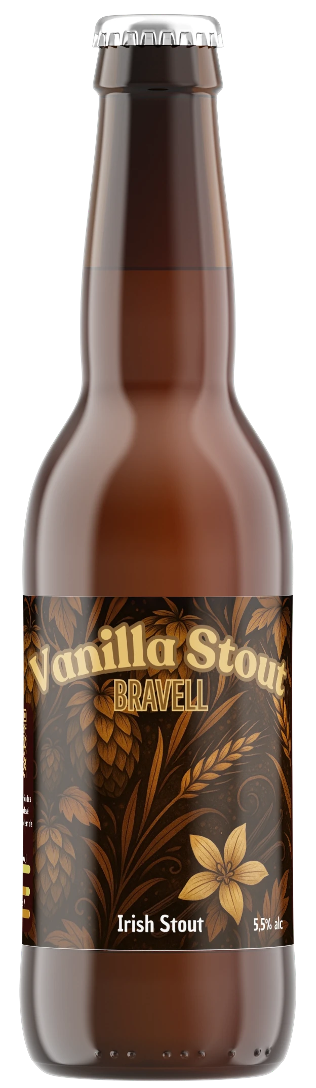 Vanilla Stout - Bière noire gourmande et vanillée de Bravell