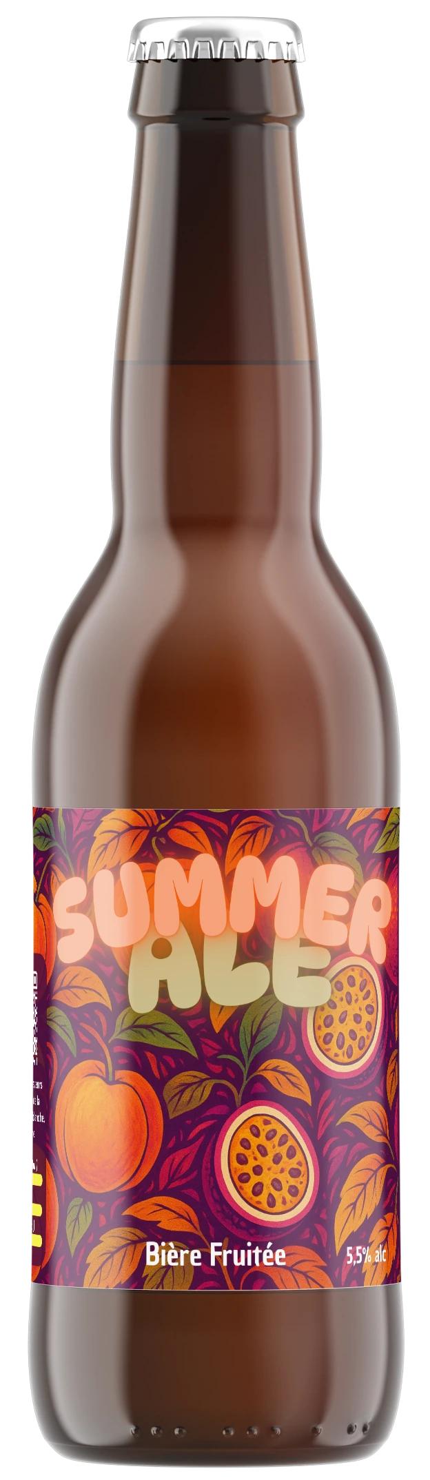 Édition Été - Bière pêche blanche et fruit de la passion de Bravell